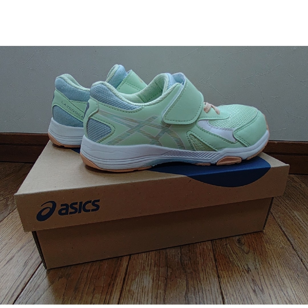 LAZERBEAM（ASICS）(レーザービーム)の1154A158-751-19.5 アシックス キッズ・ジュニア用 スニーカー… キッズ/ベビー/マタニティのキッズ靴/シューズ(15cm~)(スニーカー)の商品写真