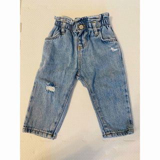 ザラキッズ(ZARA KIDS)の【ZARA KIDS】ベビー　デニム　(着画あり)(パンツ)