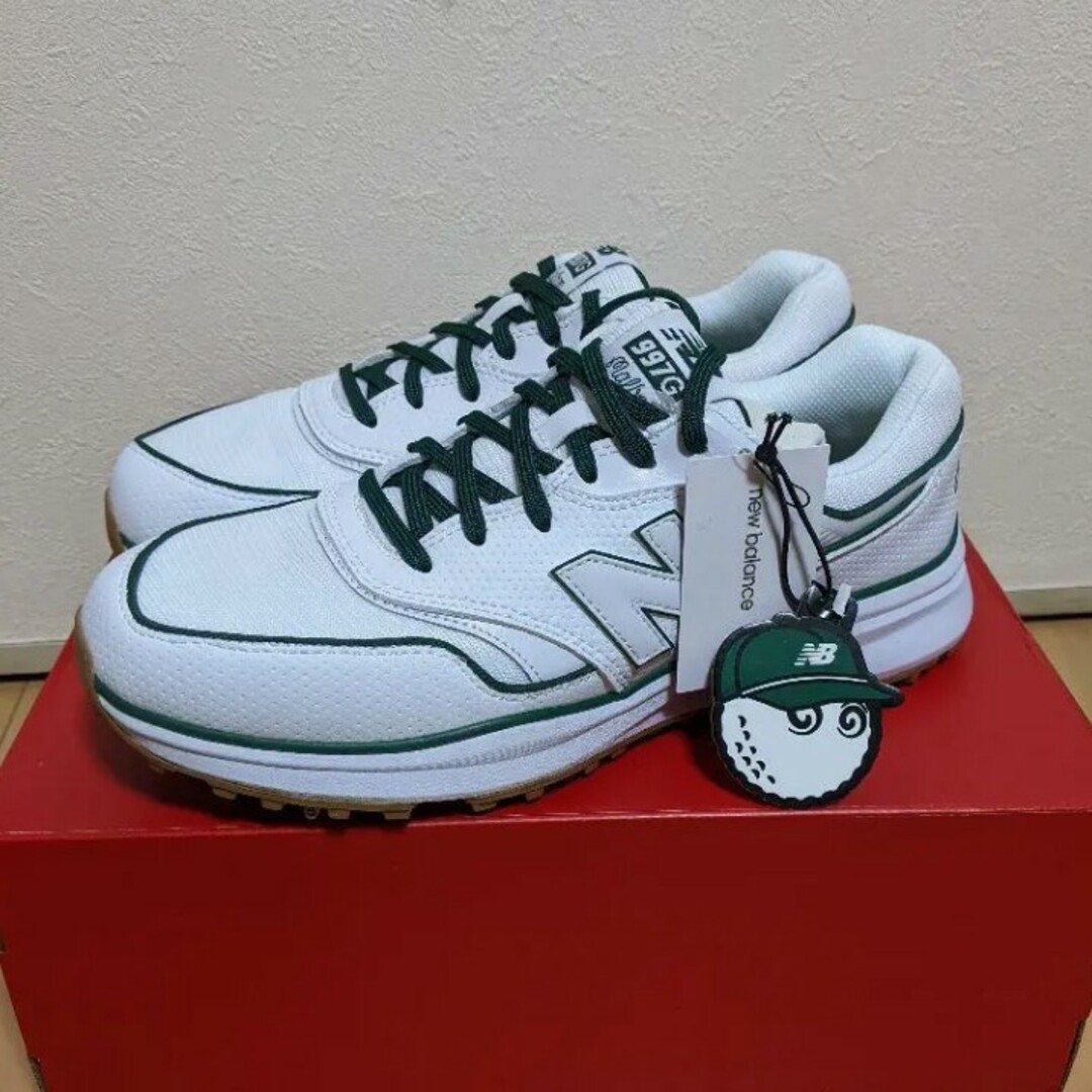 New Balance - ニューバランス MALBON GOLF X 997Gホワイト New Balance - ニューバランス MALBON GOLF X 997Gホワイト