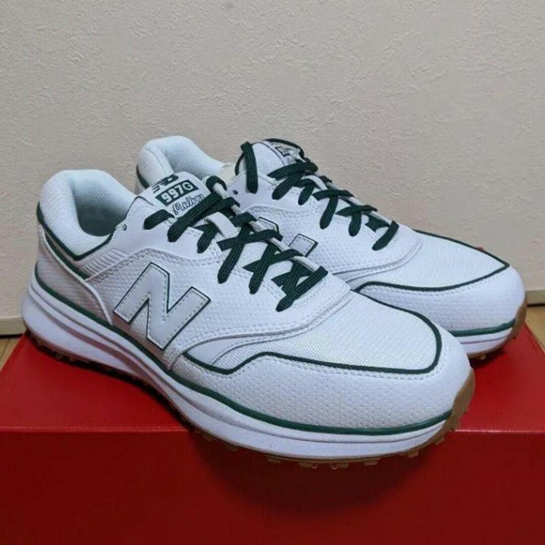 New Balance - ニューバランス MALBON GOLF X 997Gホワイト New Balance - ニューバランス MALBON GOLF X 997Gホワイト