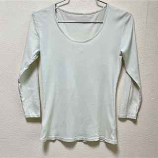 ユニクロ(UNIQLO)のユニクロUNIQLO　7分袖　Tシャツ　カットソー(Tシャツ(長袖/七分))