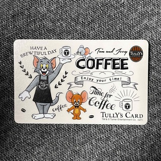 タリーズコーヒー(TULLY'S COFFEE)のタリーズカード トム＆ジェリー(キャラクターグッズ)