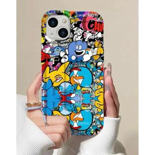 アイフォーン(iPhone)の☆SALE☆iPhone14用 漫画 グラフィック スマホケース ソフトタイプ (iPhoneケース)