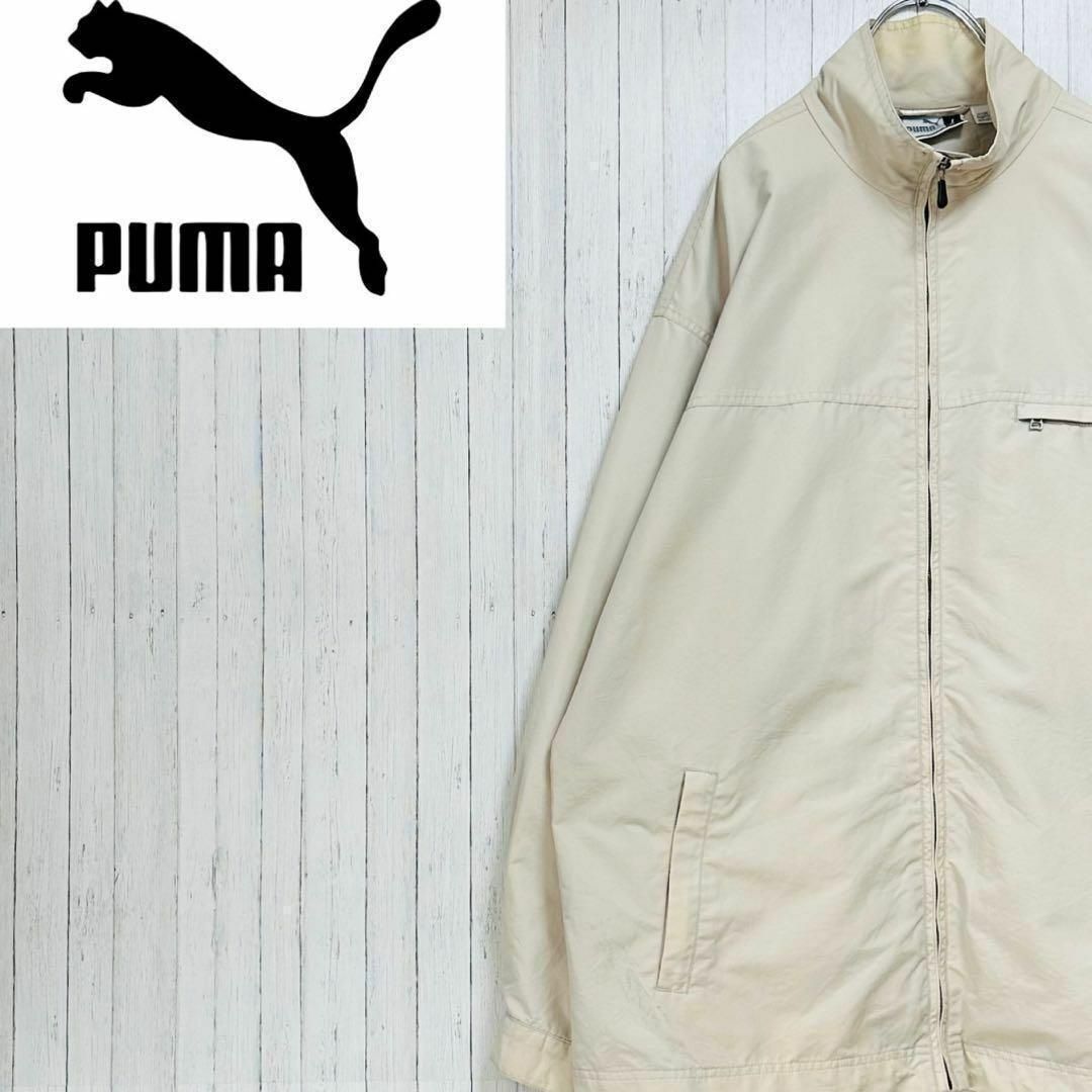 PUMA(プーマ)のPUMA　プーマ　プーマ　ジップアップジャケット　ビッグシルエット　刺繍ロゴ　L その他のその他(その他)の商品写真