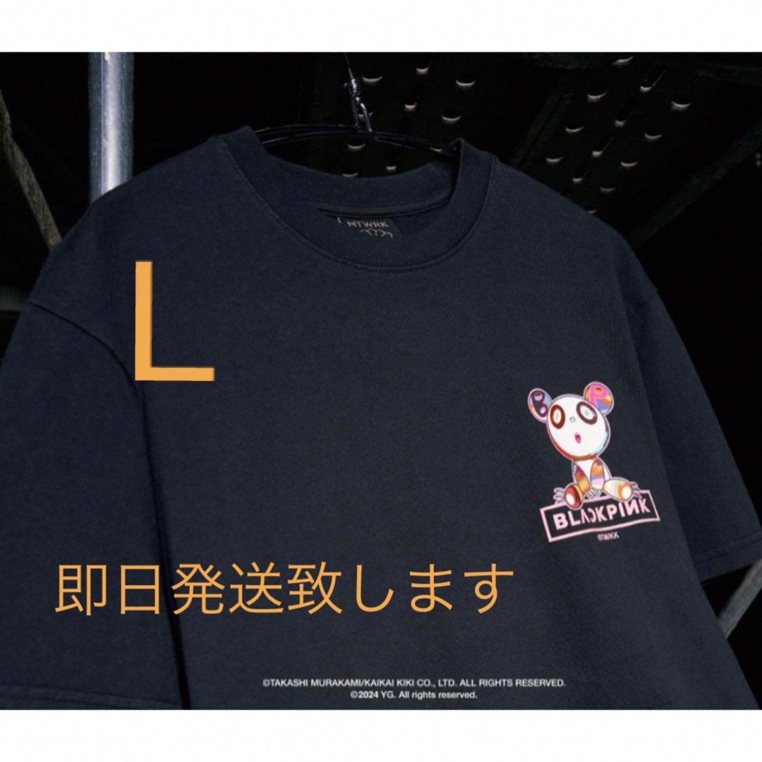 カイカイキキ(カイカイキキ)のTakashi Murakami x BLACKPINK  Tシャツ　サイズL メンズのトップス(パーカー)の商品写真