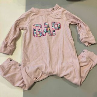 ベビーギャップ(babyGAP)の春ロンパース　12-18m Baby gap(ロンパース)