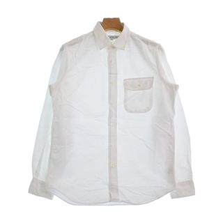 INDIVIDUALIZED SHIRTS カジュアルシャツ L 白 【古着】【中古】