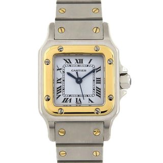 Cartier - カルティエ サントスガルベSM コンビ SSxYG 自動巻