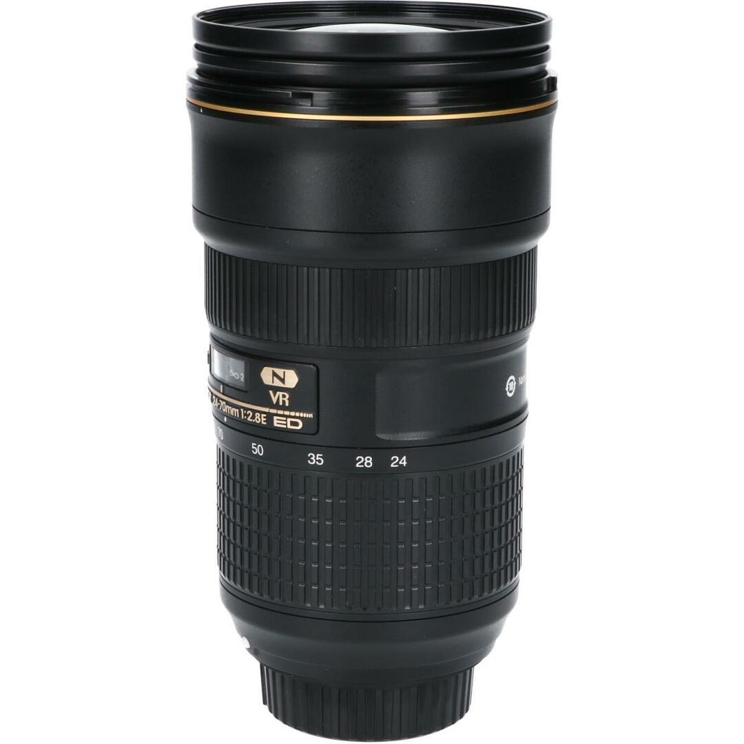 Nikon(ニコン)のＮＩＫＯＮ　ＡＦ－Ｓ２４－７０ｍｍ　Ｆ２．８Ｅ　ＥＤ　ＶＲ スマホ/家電/カメラのカメラ(レンズ(ズーム))の商品写真