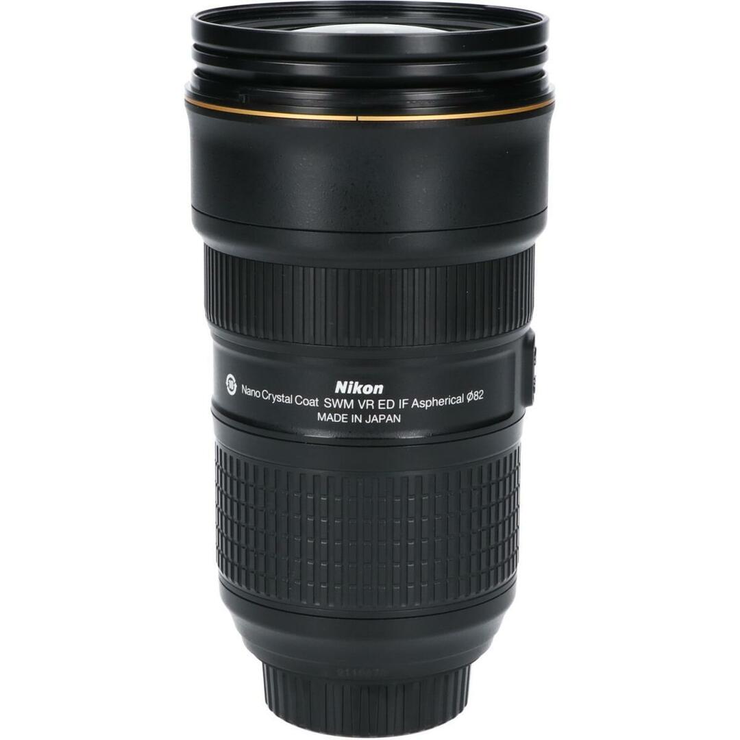 Nikon(ニコン)のＮＩＫＯＮ　ＡＦ－Ｓ２４－７０ｍｍ　Ｆ２．８Ｅ　ＥＤ　ＶＲ スマホ/家電/カメラのカメラ(レンズ(ズーム))の商品写真