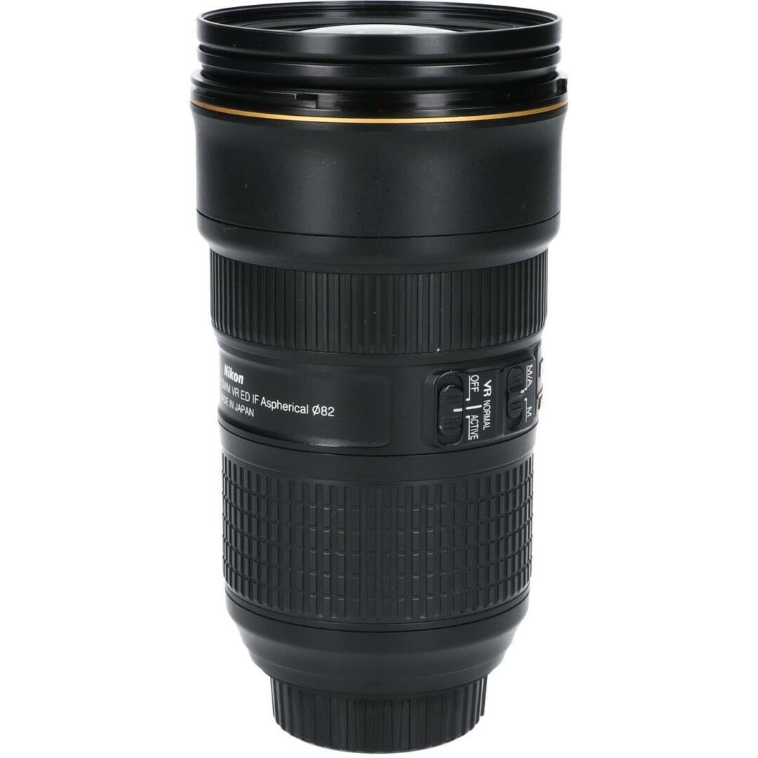 Nikon(ニコン)のＮＩＫＯＮ　ＡＦ－Ｓ２４－７０ｍｍ　Ｆ２．８Ｅ　ＥＤ　ＶＲ スマホ/家電/カメラのカメラ(レンズ(ズーム))の商品写真