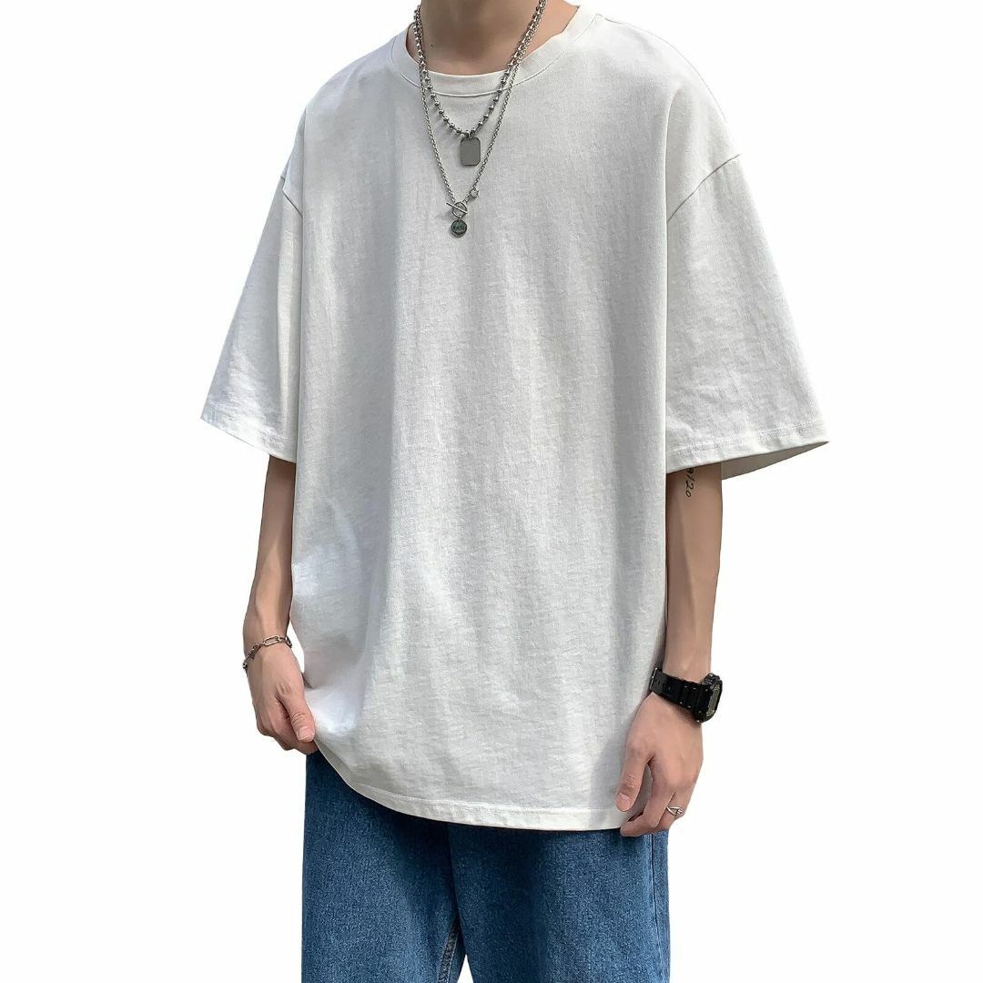 [HONOUR FASHION] tシャツ メンズ 半袖 綿100% 大きいサイ メンズのファッション小物(その他)の商品写真