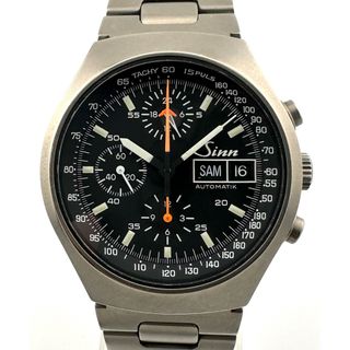 シン(SINN)のSINN 157.TI クロノグラフ デイデイト クロノグラフ 自動巻き チタン(腕時計(アナログ))