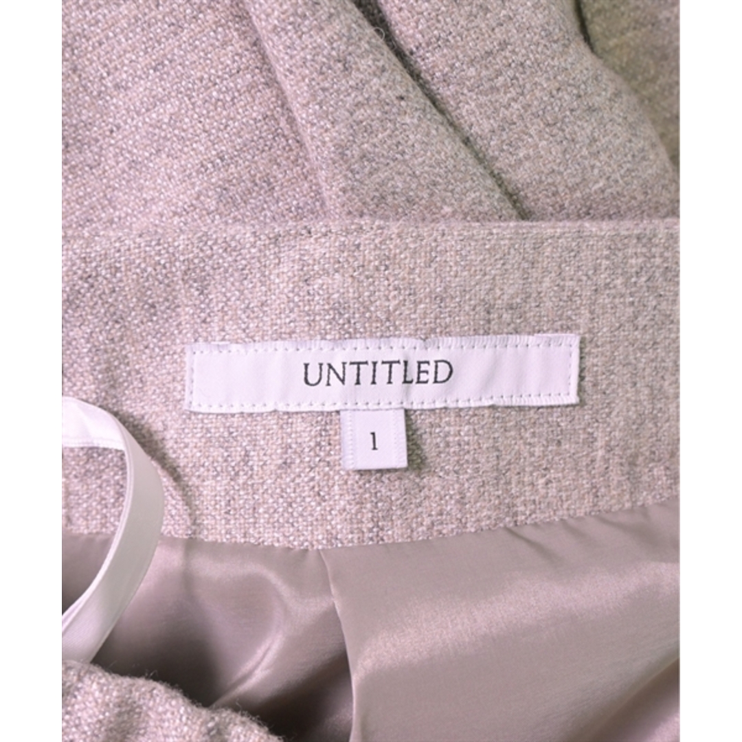 UNTITLED(アンタイトル)のUNTITLED アンタイトル パンツ（その他） 1(S位) ベージュ 【古着】【中古】 レディースのパンツ(その他)の商品写真