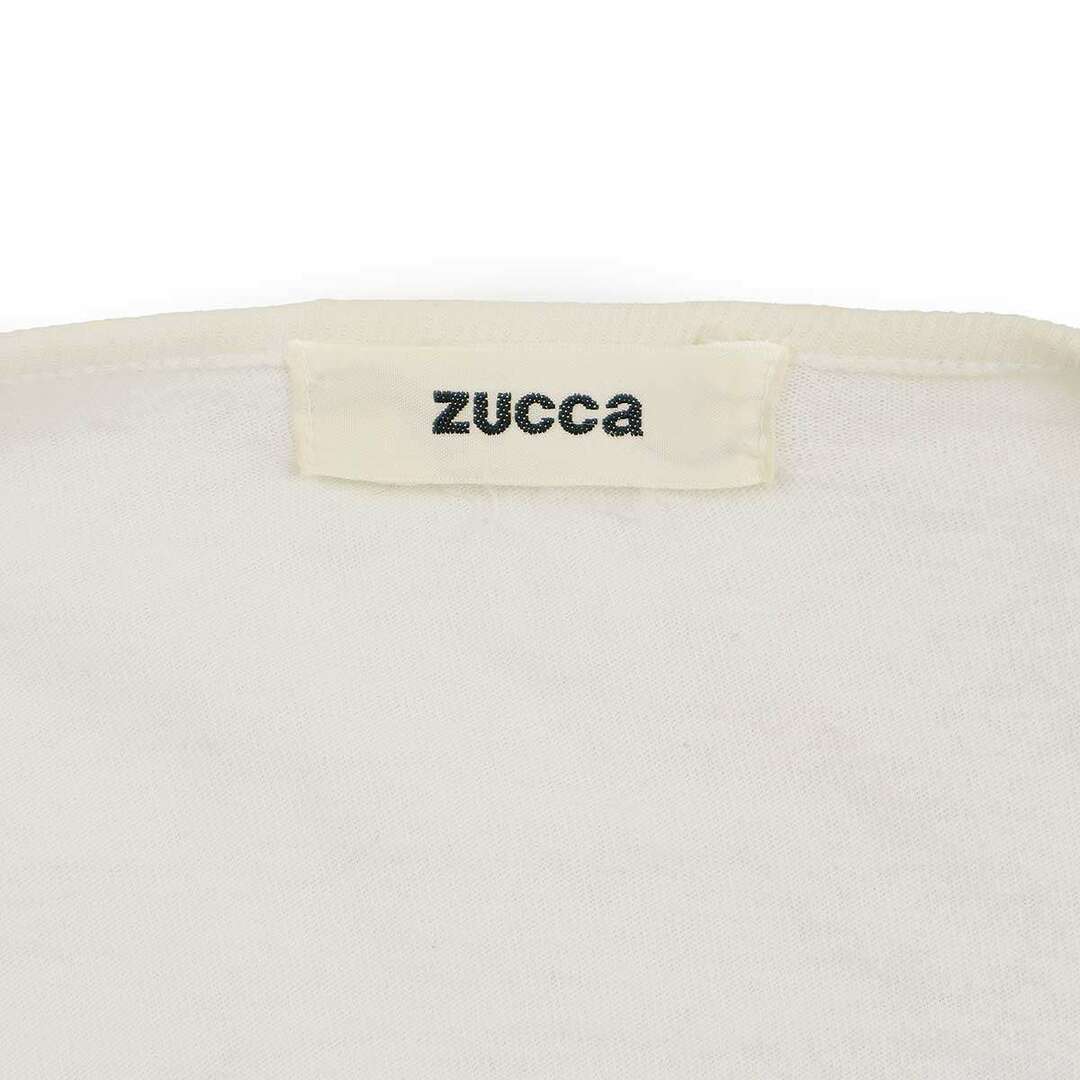 ZUCCA ズッカ コインデザイントップス ホワイト M ZU56-JO187 レディースのトップス(カットソー(長袖/七分))の商品写真