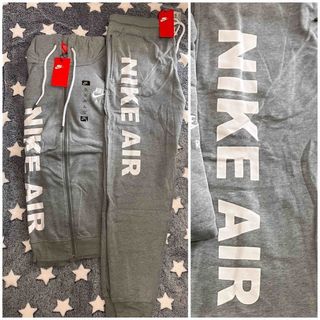 HOODIE SET NIKE AIR★ナイキセットアップ グレー色 XLサイズ(パーカー)