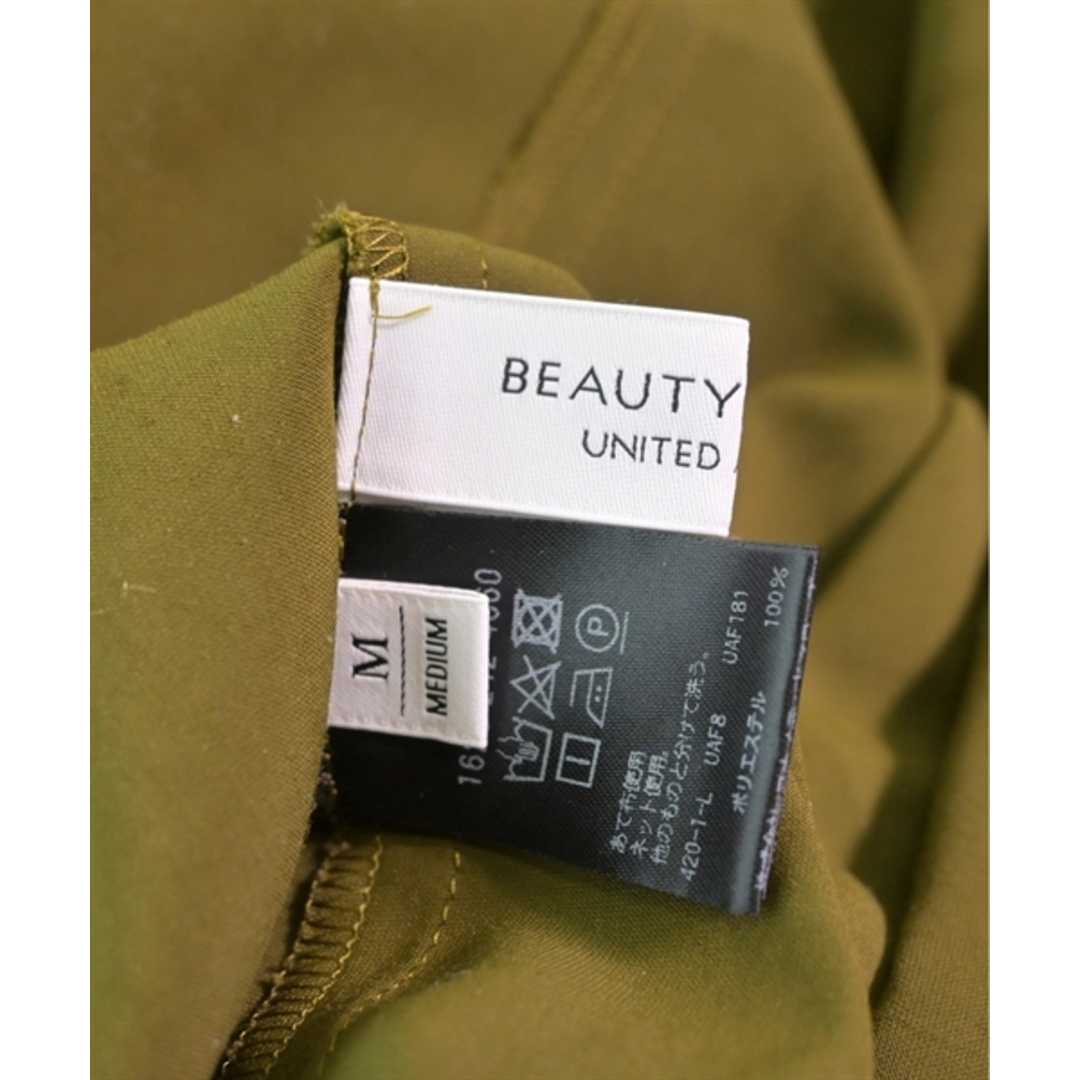 BEAUTY&YOUTH UNITED ARROWS(ビューティアンドユースユナイテッドアローズ)のBEAUTY&YOUTH UNITED ARROWS ワンピース M カーキ 【古着】【中古】 レディースのワンピース(ひざ丈ワンピース)の商品写真