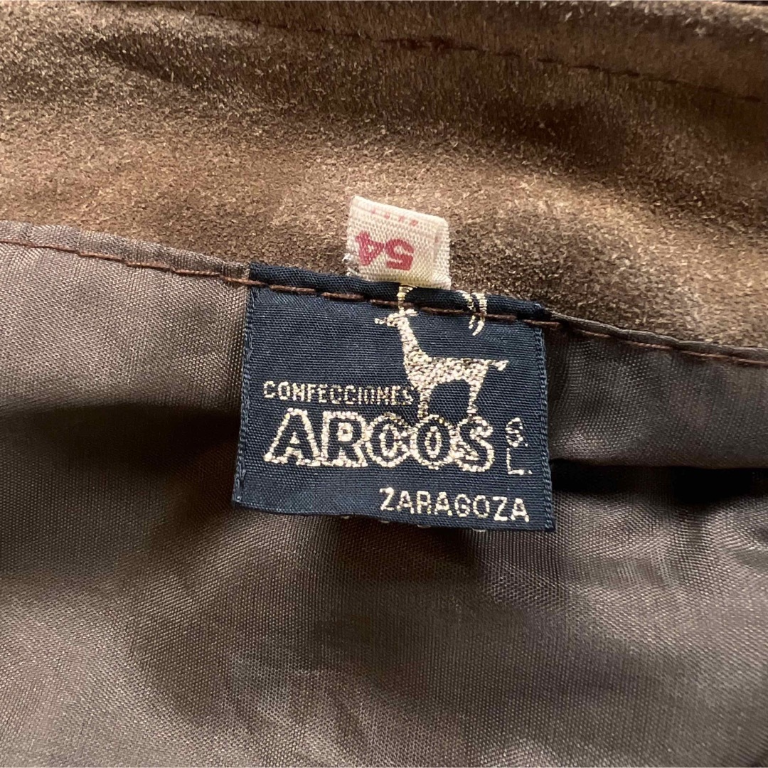 激レア！！【ARCOS ZARAGOZA】スウェードブルゾンジャケット メンズのジャケット/アウター(ブルゾン)の商品写真