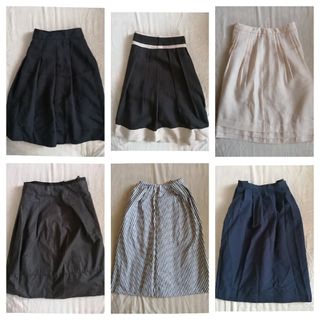 MUJI (無印良品) - スカート　まとめ売り　通勤　オフィス　オフィスカジュアル　通勤服　オフィスコーデ