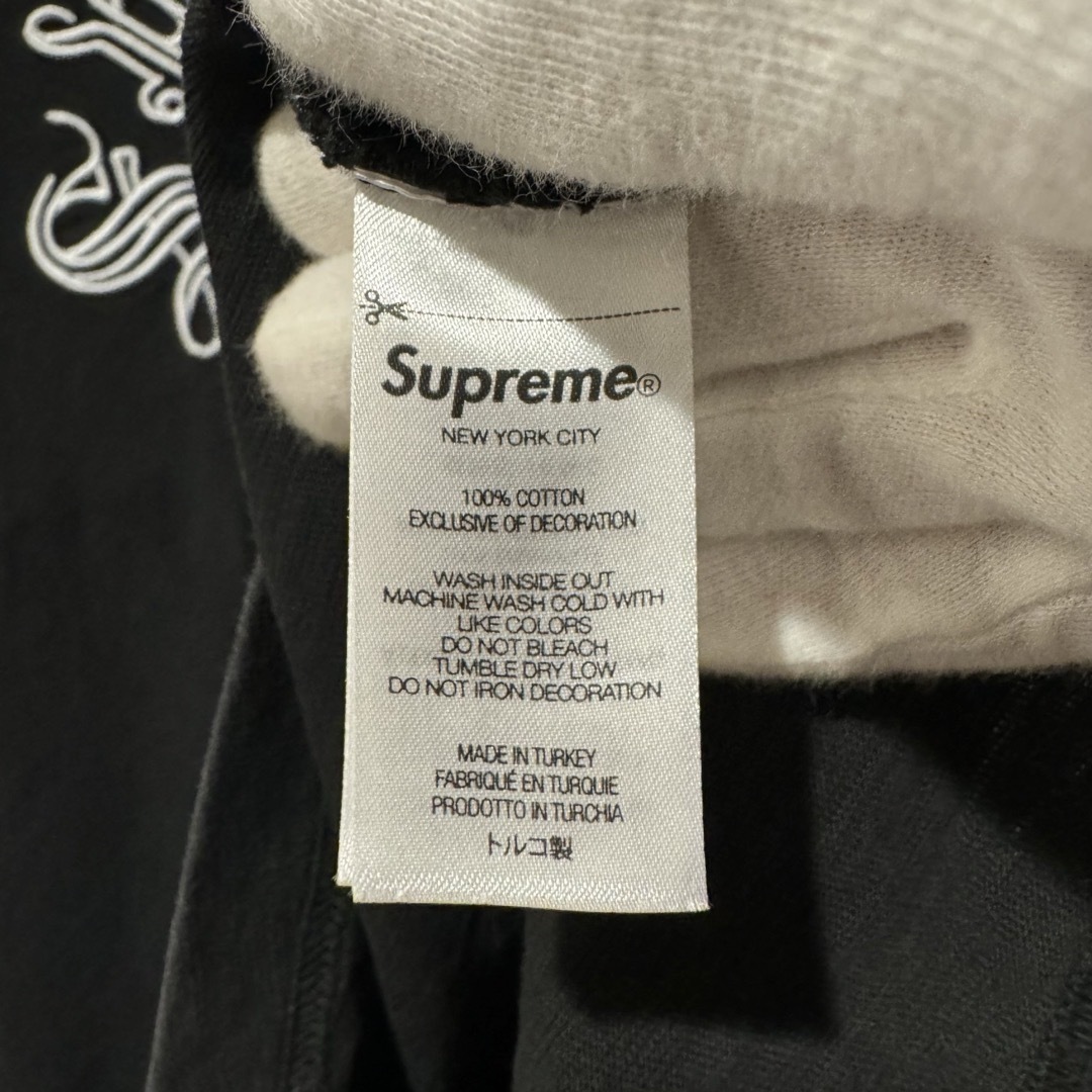 Supreme(シュプリーム)の本物 シュプリーム Supreme オールドイングリッシュ ロゴ Tシャツ XL メンズのトップス(Tシャツ/カットソー(半袖/袖なし))の商品写真