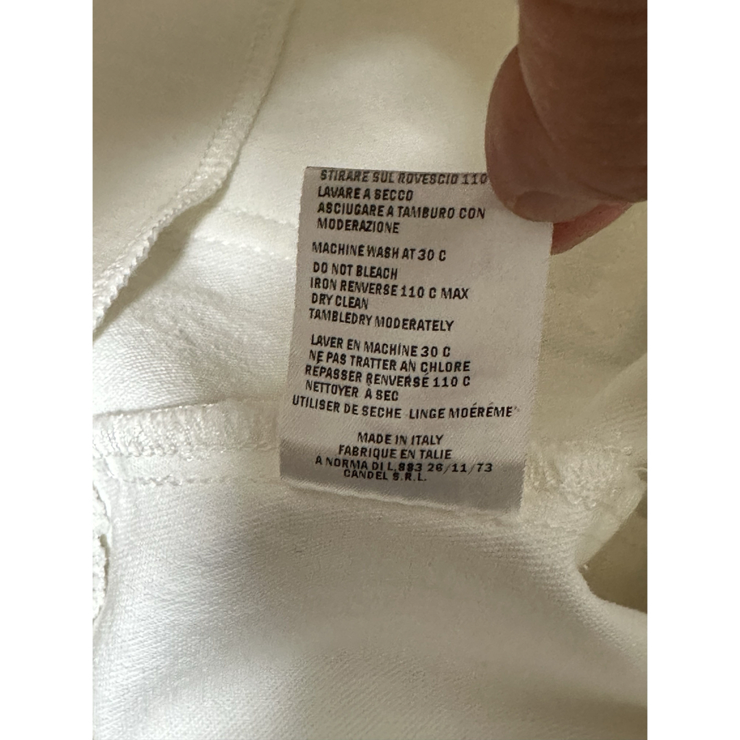 【未使用品】　MM STUDIO’S  スカート　白　マーメイド　イタリア製 レディースのスカート(ひざ丈スカート)の商品写真