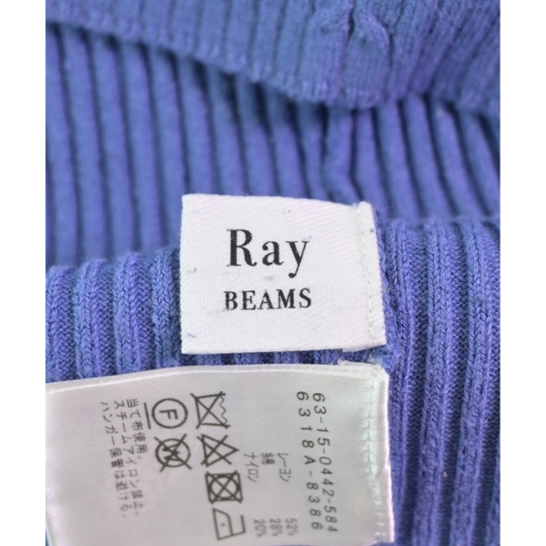 Ray BEAMS(レイビームス)のRay Beams レイビームス ニット・セーター -(S位) 青系 【古着】【中古】 レディースのトップス(ニット/セーター)の商品写真