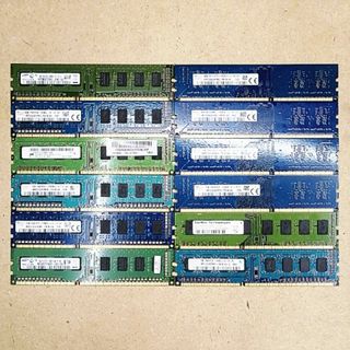 デスクトップ用PCメモリ(DDR3,1GB.2GB) 12枚セット(PCパーツ)