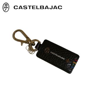 カステルバジャック(CASTELBAJAC)のカステルバジャック クワトロ キーホルダー 058621 ブラック(キーホルダー)