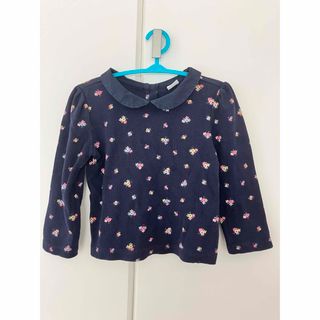 ベビーギャップ(babyGAP)のベビーギャップ　花柄ブラウス　サイズ95(Tシャツ/カットソー)