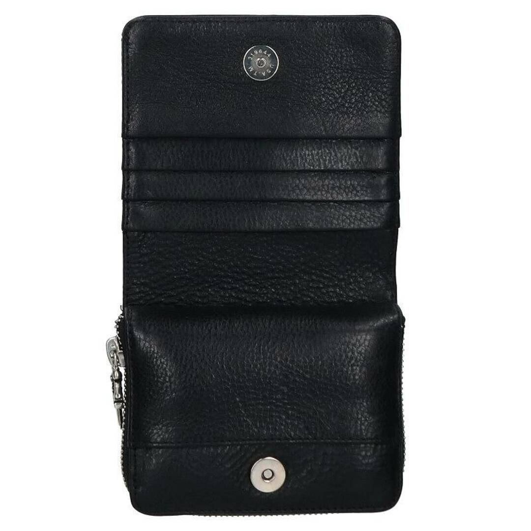 Chrome Hearts(クロムハーツ)のクロムハーツ  SQ ZIP BILL/スクエアジップビル ラウンドジップレザーウォレット財布 メンズ ハンドメイドのファッション小物(財布)の商品写真