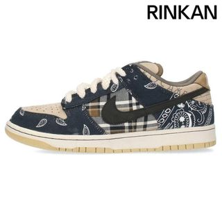 ナイキ(NIKE)のナイキ  SB DUNK LOW PRM QS TRAVIS SCOTT CACTUS JACK CT5053-001 ダンクロープレミアムカクタスジャックスニーカー メンズ 27cm(スニーカー)