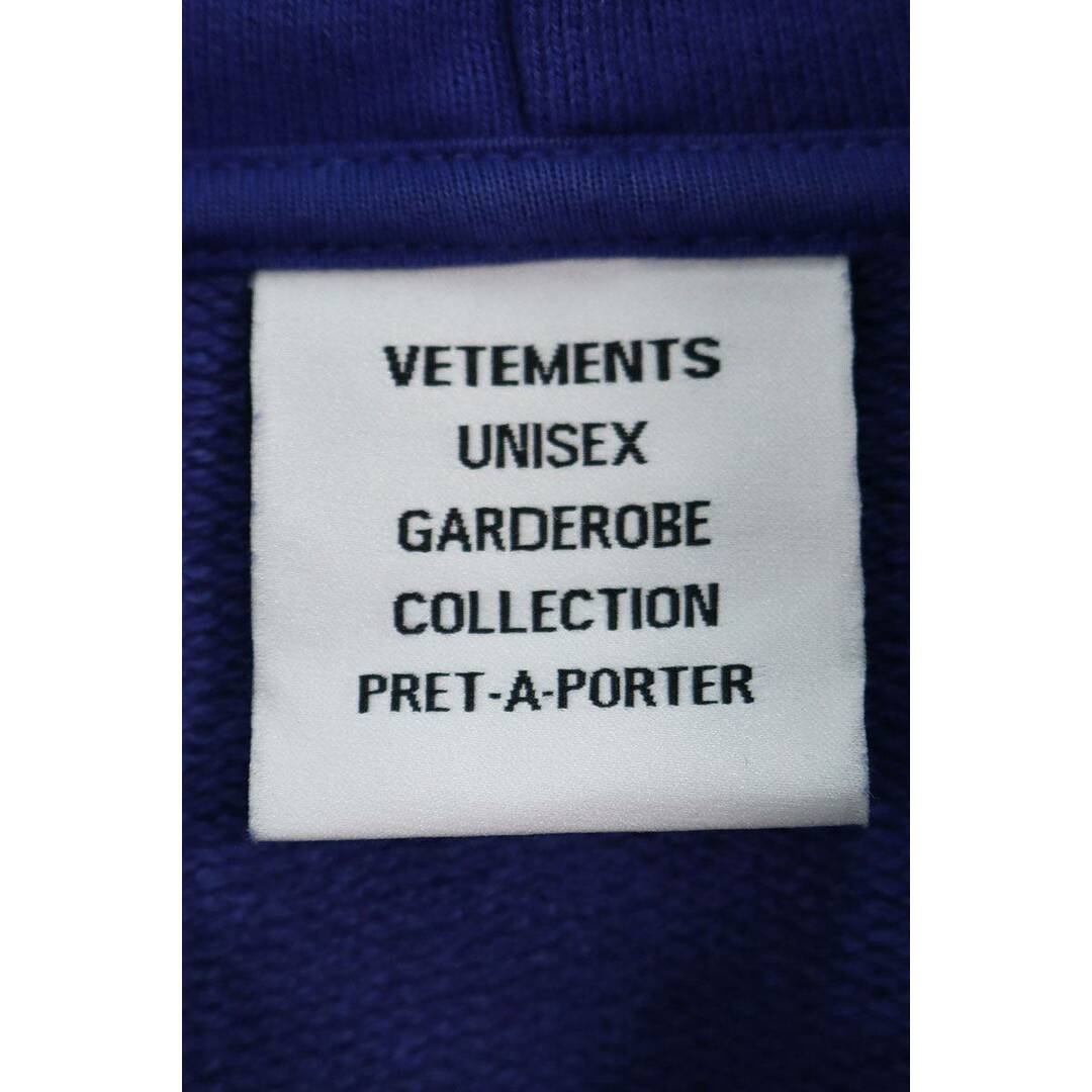 VETEMENTS(ヴェトモン)のヴェトモン  23AW  GRADIENT LOGO LIMITED EDITION HOODIE UE54HD200N グラディエントロゴリミテッドエディションパーカー メンズ M メンズのトップス(パーカー)の商品写真