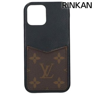 LOUIS VUITTON - ルイヴィトン  M80080 バンパー モノグラム ノワールiPhone 12/12 Pro ケース メンズ