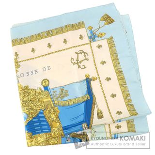 エルメス(Hermes)のHERMES カレ90 VUE DU CAROSSE DE LA GALERE LA REALE クイーン戴冠式 スカーフ シルク レディース(バンダナ/スカーフ)