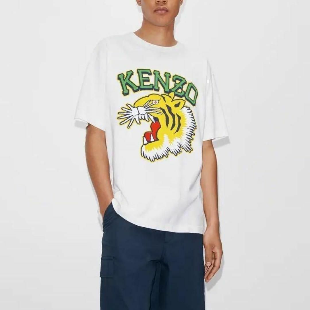 KENZO(ケンゾー)の新品未使用 KENZO VARSITY JUNGLE オーバー サイズ Tシャツ メンズのトップス(Tシャツ/カットソー(半袖/袖なし))の商品写真