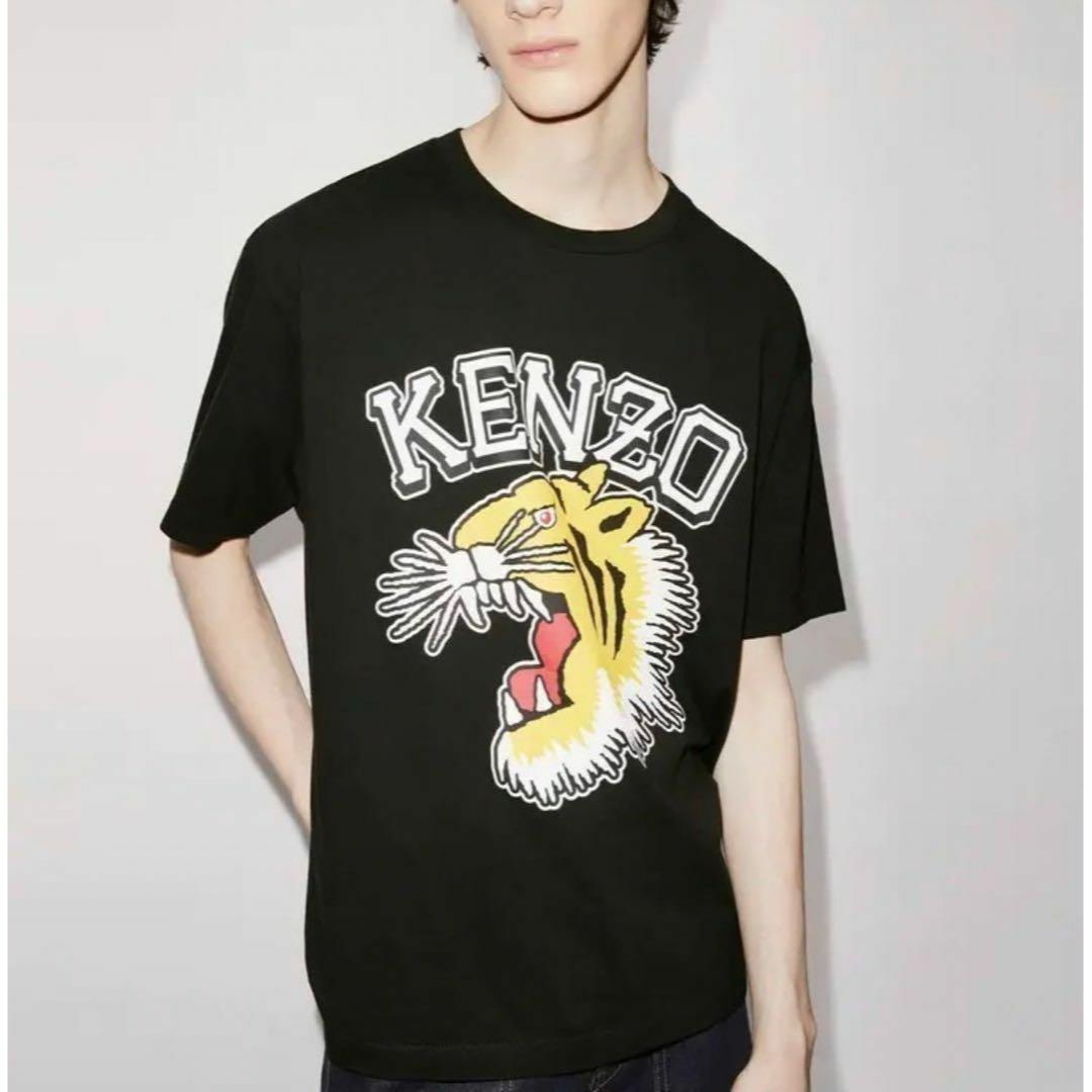 KENZO(ケンゾー)の新品未使用 KENZO VARSITY JUNGLE オーバー サイズ Tシャツ レディースのトップス(シャツ/ブラウス(半袖/袖なし))の商品写真