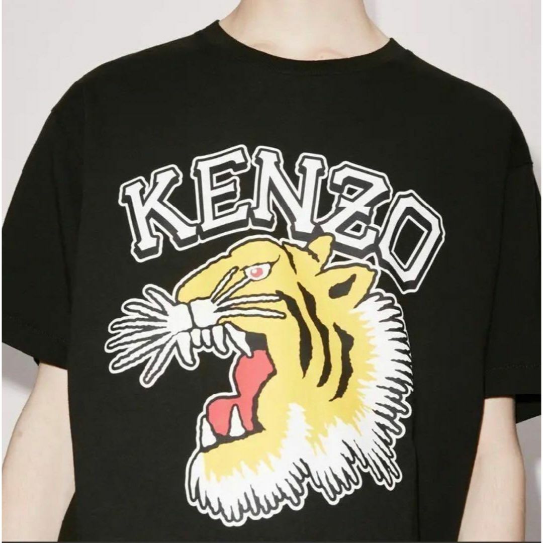 KENZO(ケンゾー)の新品未使用 KENZO VARSITY JUNGLE オーバー サイズ Tシャツ レディースのトップス(シャツ/ブラウス(半袖/袖なし))の商品写真