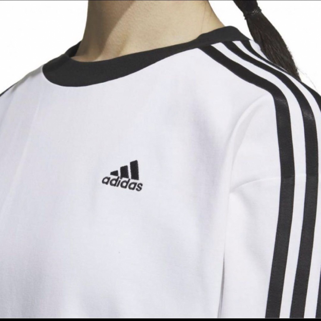 adidas(アディダス)のadidasロンＴ レディースのトップス(Tシャツ(長袖/七分))の商品写真