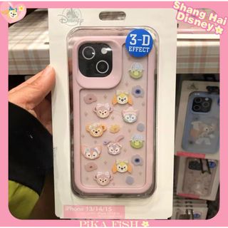 ダッフィー(ダッフィー)の【上海】ダッフィーフレンズ　春　iPhone13/14/15ケース(iPhoneケース)