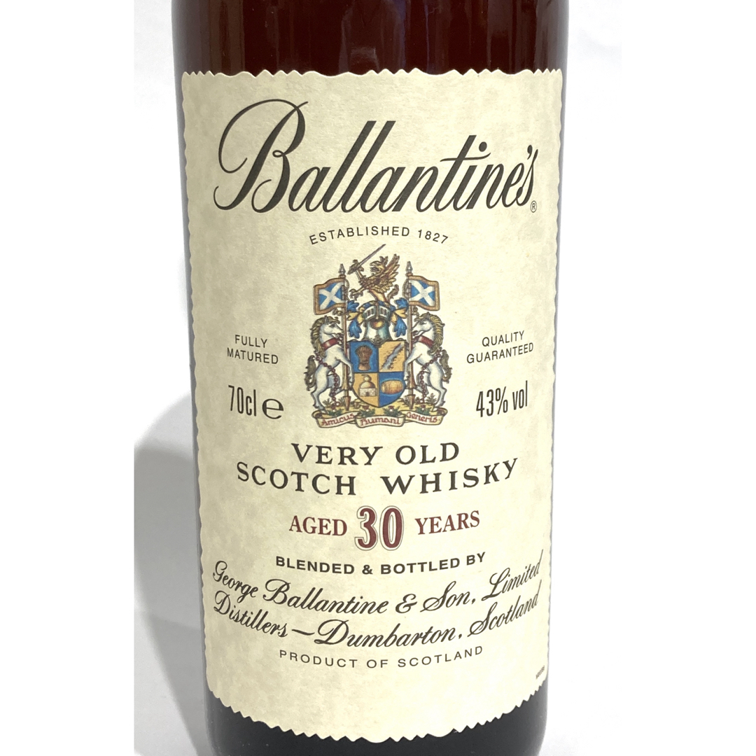 バランタイン(バランタイン)の未開栓 Ballantines バランタイン 30年 43％ 700ml  食品/飲料/酒の酒(ウイスキー)の商品写真