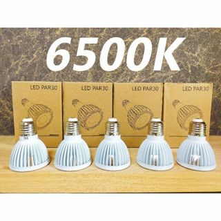 植物育成ライト 15W 6500K 5個 白色 太陽光 フルスペクトルLED(その他)