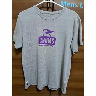 CHUMS - CHUMS 半袖 Tシャツ グレー Mens L