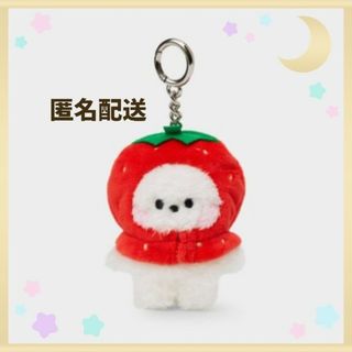 ビーティーイシビル(BT21)の✦公式✦BT21 RJ BTS JIN mininiフルーツ キーホルダー(キャラクターグッズ)