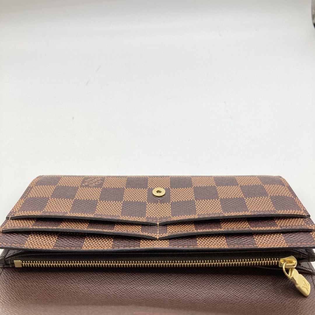 LOUIS VUITTON(ルイヴィトン)の◎◎LOUIS VUITTON ルイヴィトン ダミエ ポルトフォイユ サラ 財布 長財布 N63209 ブラウン ハンドメイドのファッション小物(財布)の商品写真