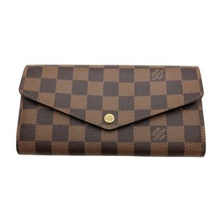 ルイヴィトン(LOUIS VUITTON)の◎◎LOUIS VUITTON ルイヴィトン ダミエ ポルトフォイユ サラ 財布 長財布 N63209 ブラウン(財布)