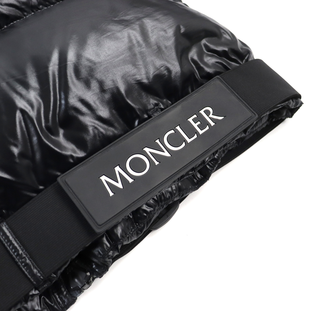 MONCLER(モンクレール)の極美品○MONCLER モンクレール CRAIG GREEN クレイググリーン C209H4030700 68950 BROOK GIUBBOTTO ロゴテープ付き フーデッド ダブルジップ ダウンジャケット ブラック 2 メンズ メンズのジャケット/アウター(ダウンジャケット)の商品写真