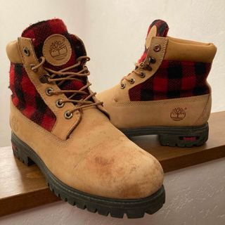 ティンバーランド(Timberland)のTimberland フランネルチェック切替 6inch REMIUMBOOTS(ブーツ)