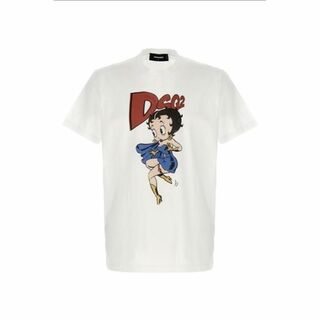 【新品未使用】DSQUARED2 ベティブープ コットンTシャツ