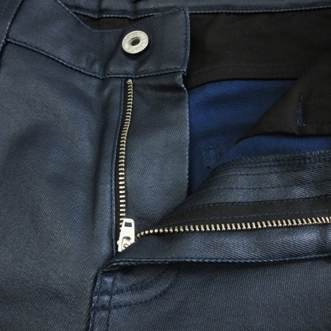 other(アザー)のノーアイディー カラーコーティングスキニーPT スリム パンツ 青 1 S位 メンズのパンツ(その他)の商品写真