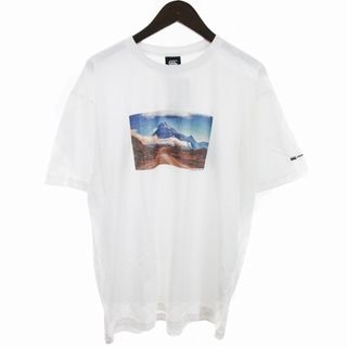 CANTERBURY - カンタベリー タグ付き Tシャツ 半袖 フォトプリント 白 XL ■SM1